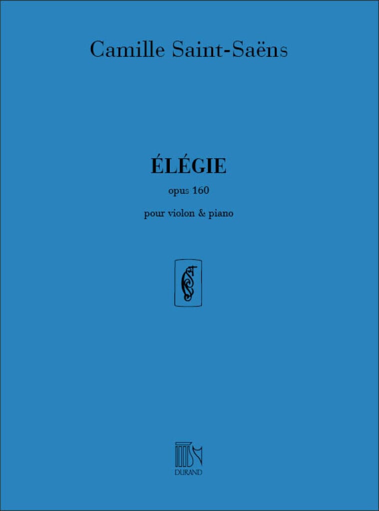 Elegie N 2 Op 160 Violon-Piano